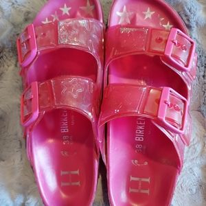 Birkenstock Hiedi Klum jelly Arizona pink size 38